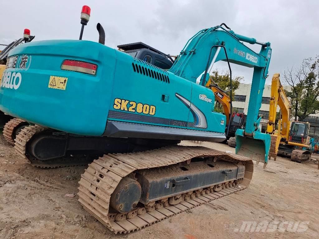 Kobelco SK 260 LC Pásová rýpadla