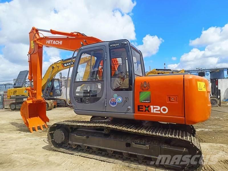 Hitachi EX 120 Pásová rýpadla