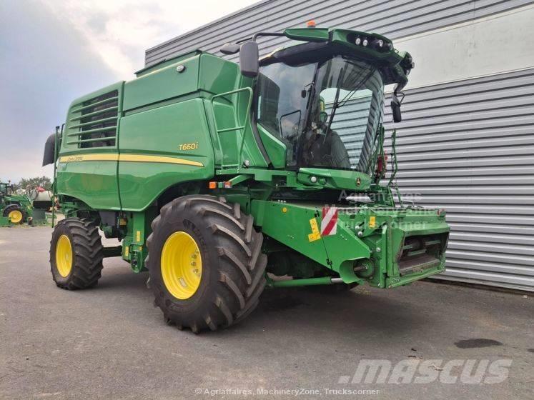 John Deere T 660 i Sklízecí mlátičky