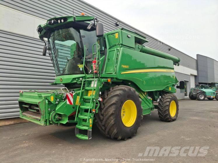 John Deere T 660 i Sklízecí mlátičky