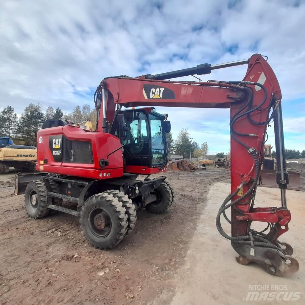 CAT M317 Kolová rýpadla