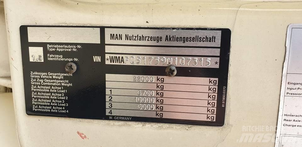 MAN 26.422 Zaplachtované vozy