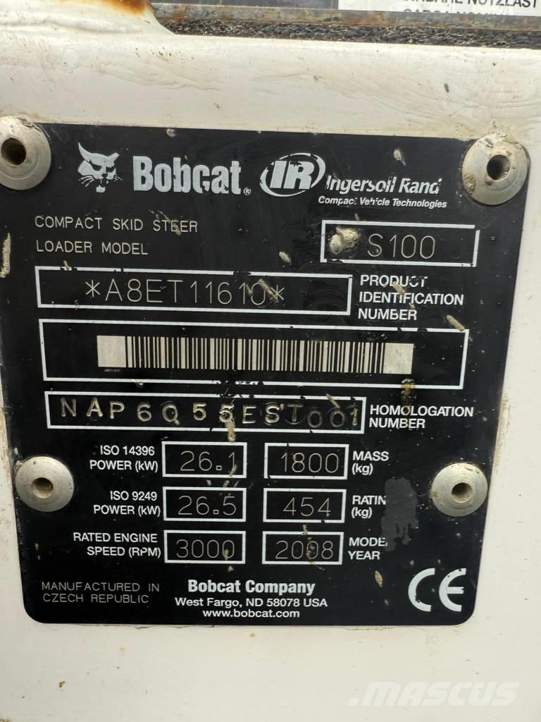 Bobcat S 100 Smykem řízené nakladače