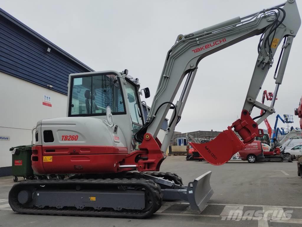 Takeuchi TB 260 Mini rýpadla < 7t