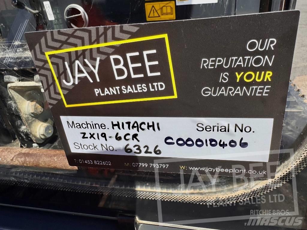 Hitachi ZX 19 U Mini rýpadla < 7t