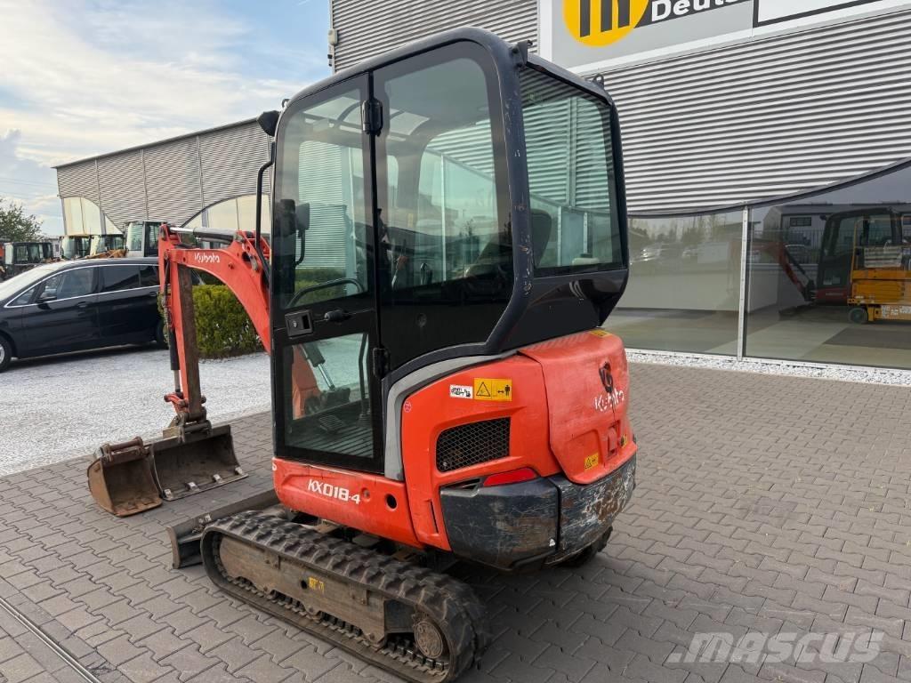 Kubota KX 018-4 Mini rýpadla < 7t