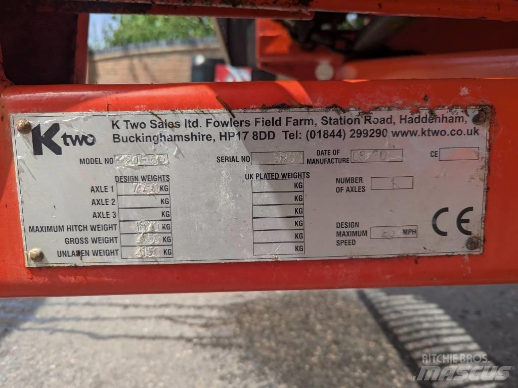 Ktwo Eco 60 Rozmetadla chlévské mrvy