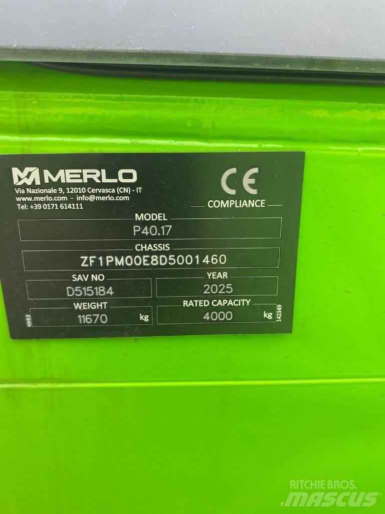 Merlo P 40.17 Teleskopické manipulátory