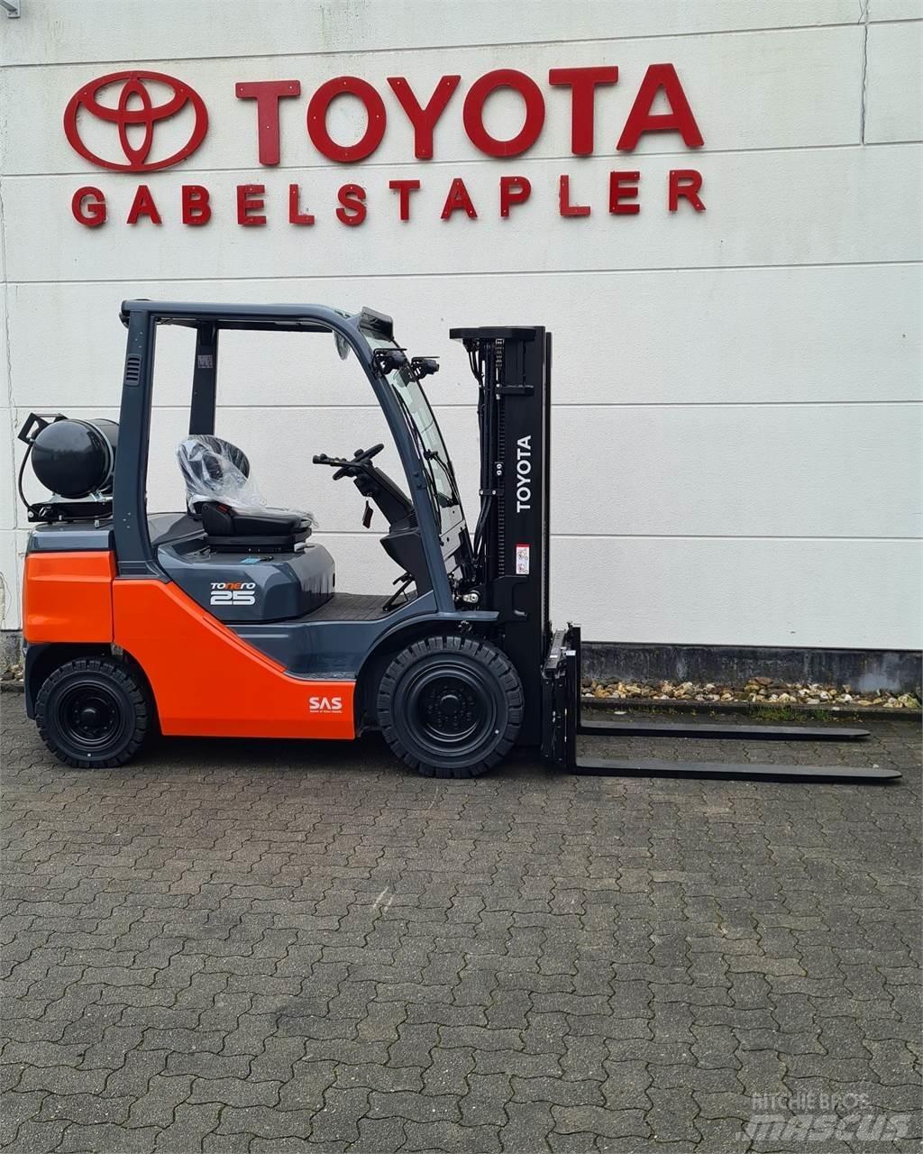 Toyota 02-8FGF25 LPG vozíky