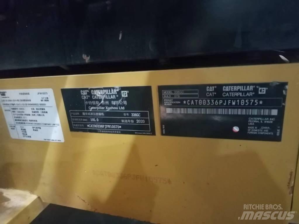CAT 2020 CAT 336Gc Kolová rýpadla