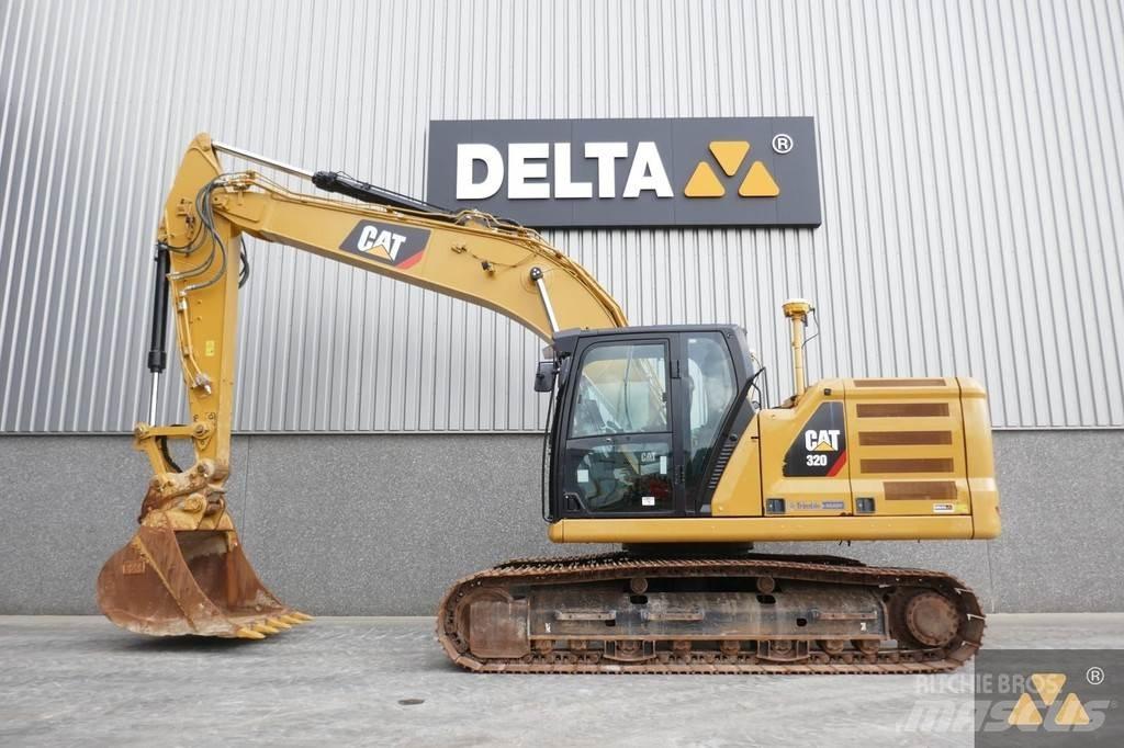 CAT 320 Pásová rýpadla