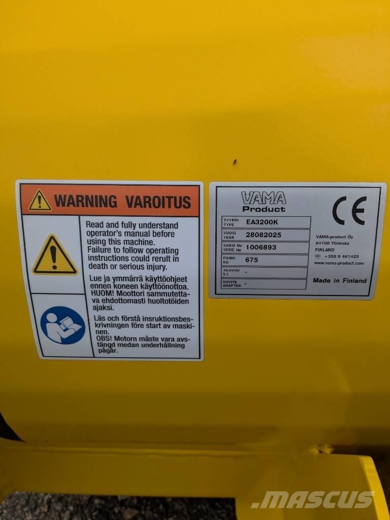 Vama EA 3200 K Sněžné pluhy, přední sněhové radlice