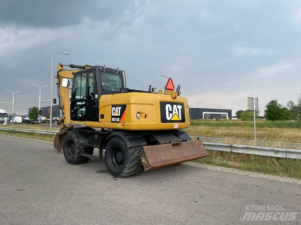 CAT M313D - CE Kolová rýpadla