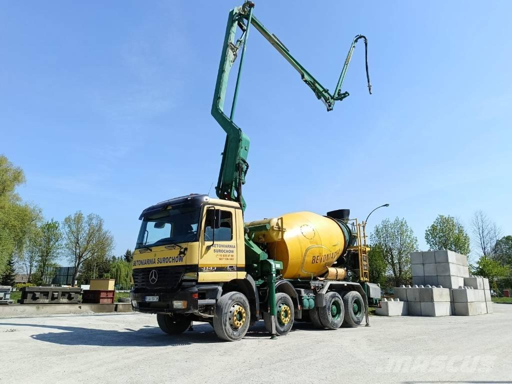 Mercedes-Benz 4143 Nákladní auta s čerpadly betonu