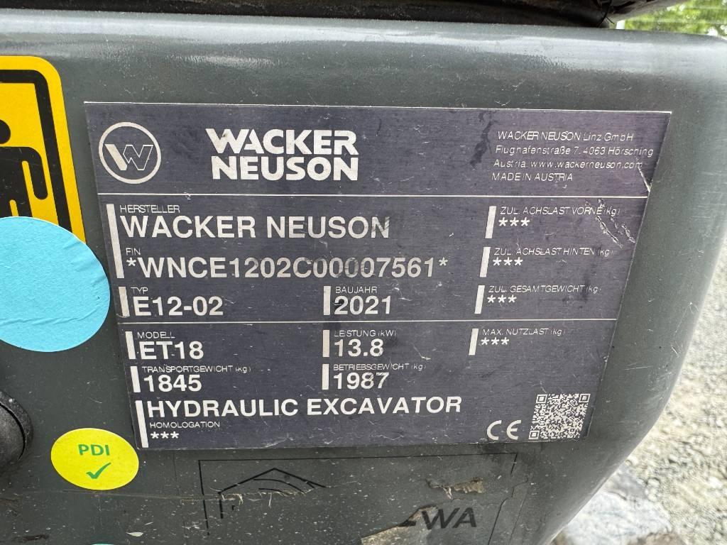 Wacker Neuson ET18 Pásová rýpadla