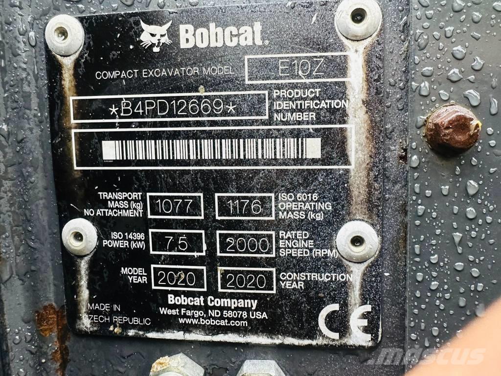 Bobcat E 10z Mini rýpadla < 7t