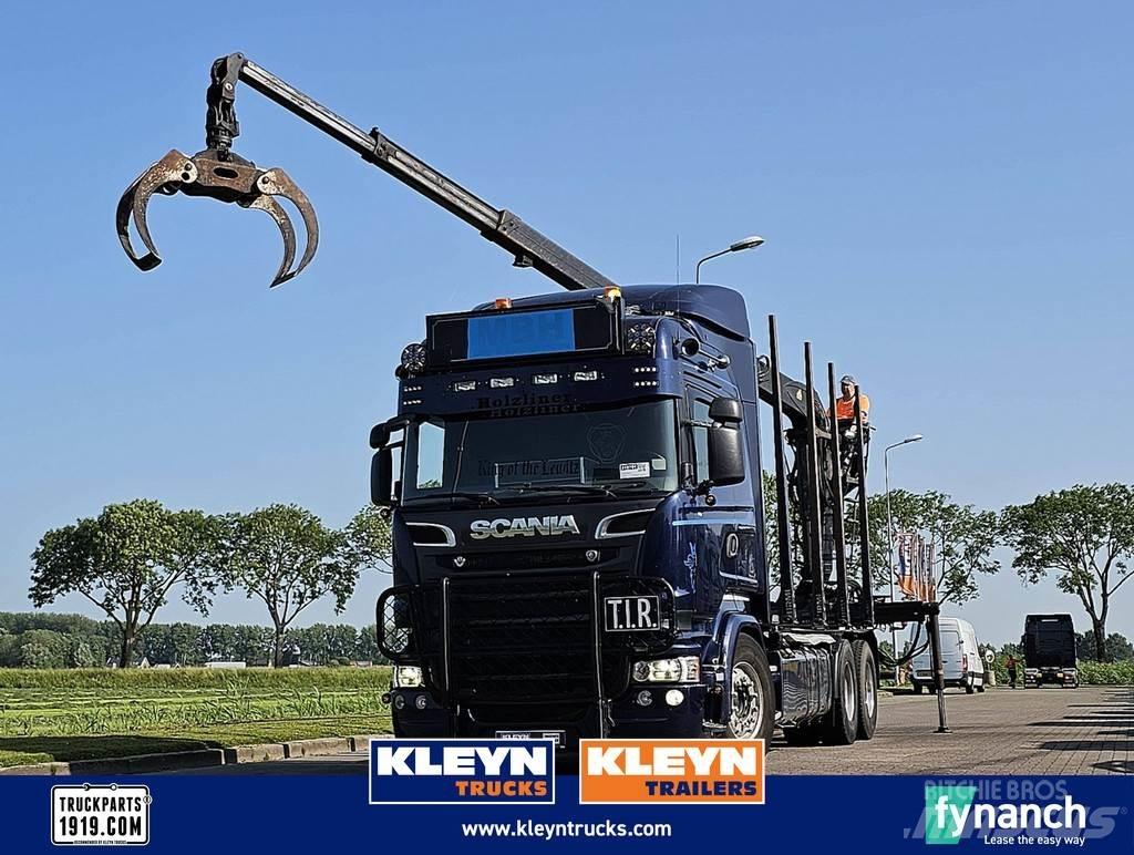Scania R730 Vozy na přepravu kmenů