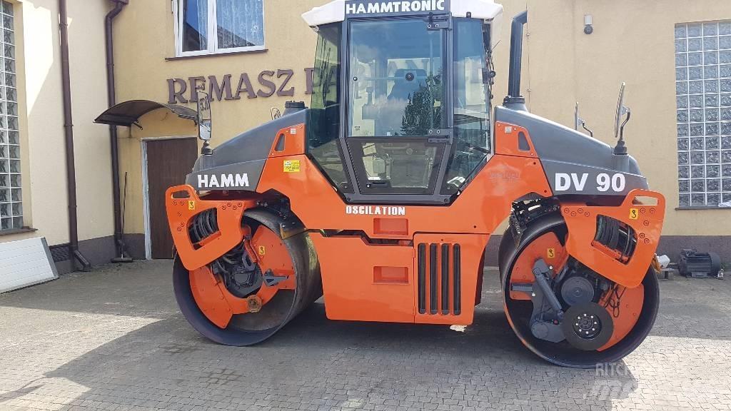 Hamm DV 90 VO Tandemové válce