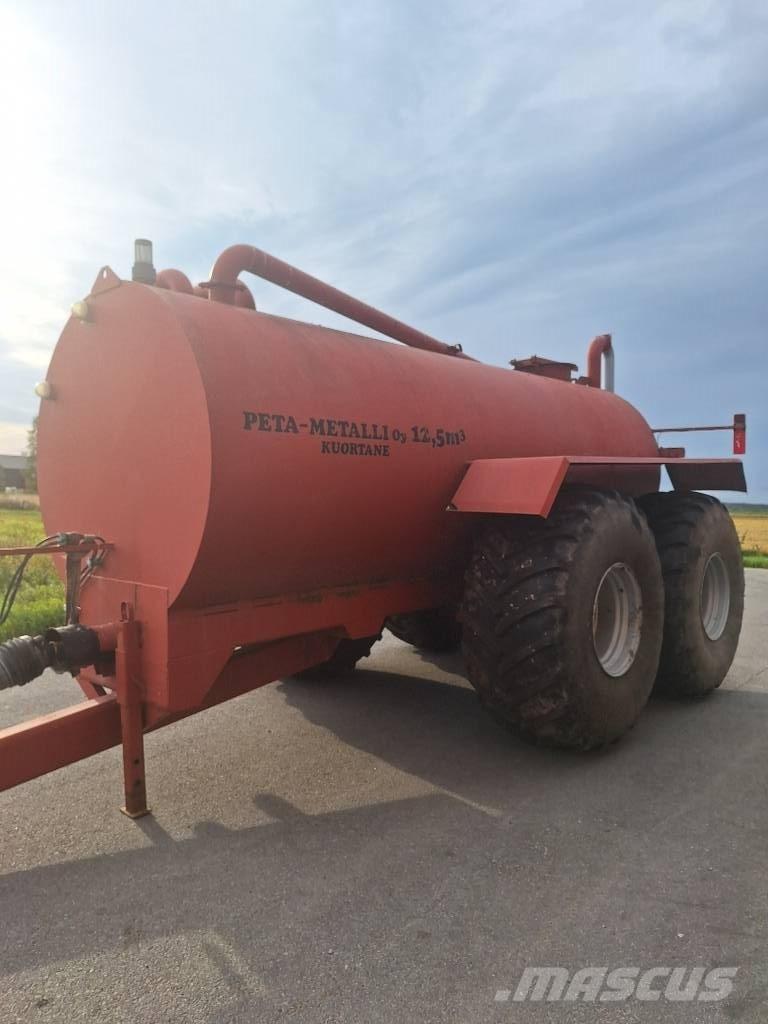  peta 12,5m3 Kalové cisterny