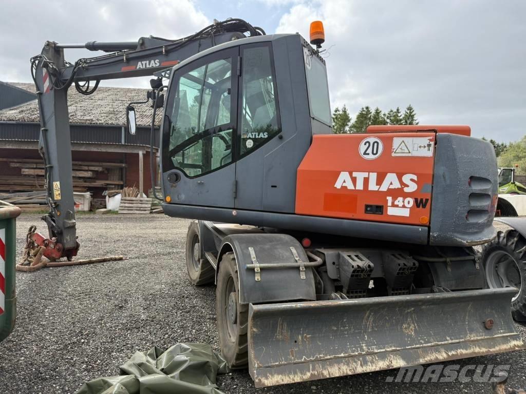 Atlas 140 W Kolová rýpadla