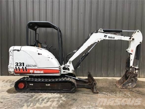 Bobcat 331G Mini rýpadla < 7t