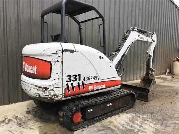 Bobcat 331G Mini rýpadla < 7t