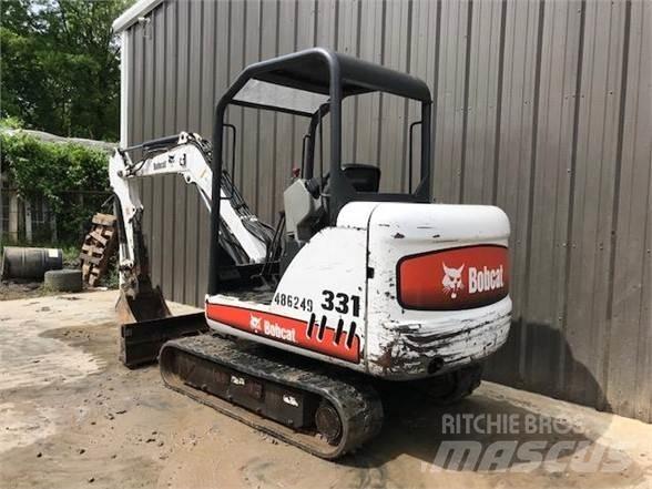 Bobcat 331G Mini rýpadla < 7t