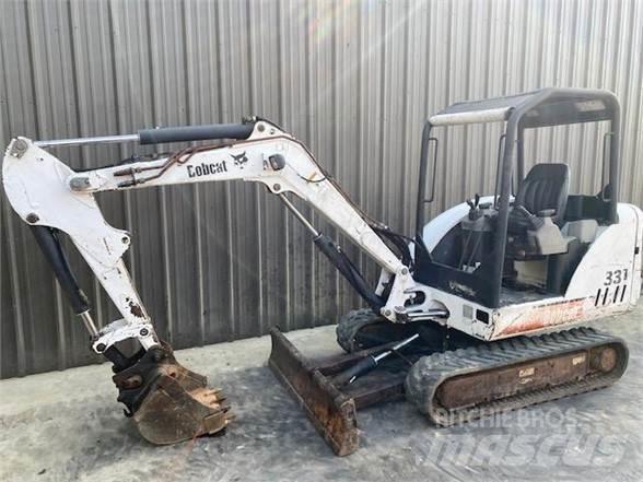 Bobcat 331G Mini rýpadla < 7t