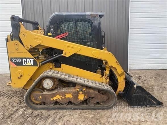 CAT 259D Smykem řízené nakladače
