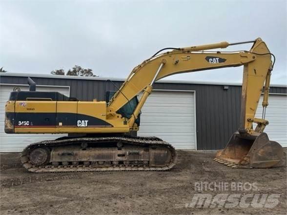 CAT 345CL Pásová rýpadla