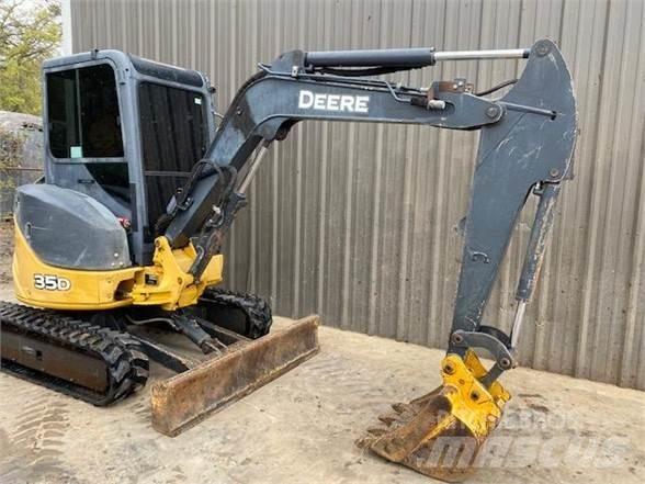 John Deere 35D Mini rýpadla < 7t