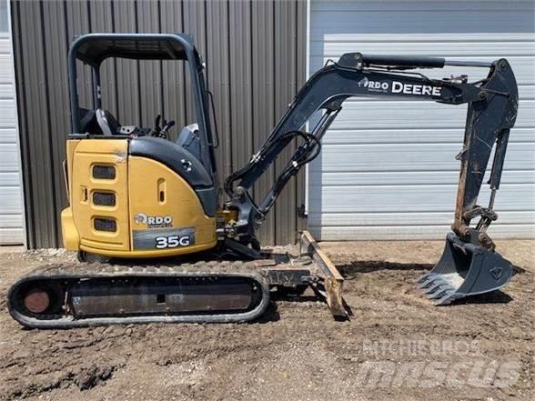 John Deere 35G Mini rýpadla < 7t