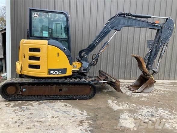 John Deere 50G Mini rýpadla < 7t
