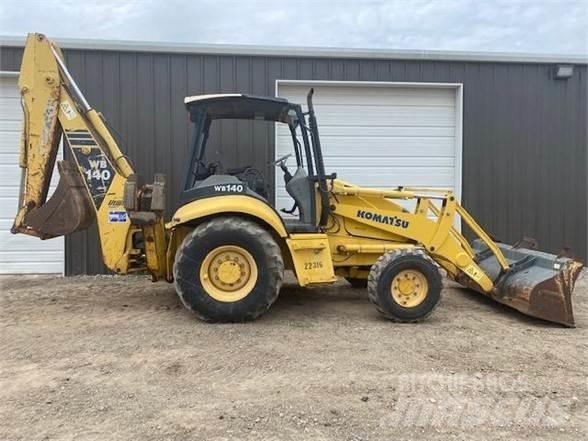 Komatsu WB140 Rýpadlo-nakladače