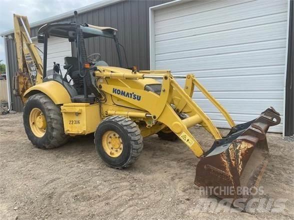 Komatsu WB140 Rýpadlo-nakladače