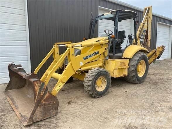 Komatsu WB140 Rýpadlo-nakladače