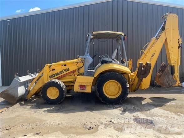 Komatsu WB140 Rýpadlo-nakladače