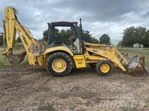 Komatsu WB140 Rýpadlo-nakladače