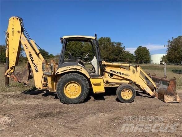 Komatsu WB140 Rýpadlo-nakladače