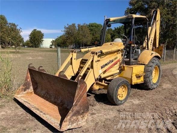 Komatsu WB140 Rýpadlo-nakladače