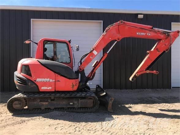 Kubota KX080-4 Pásová rýpadla