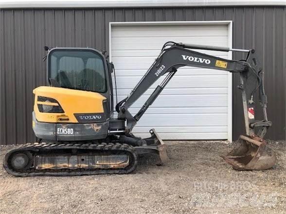 Volvo ECR58D Pásová rýpadla