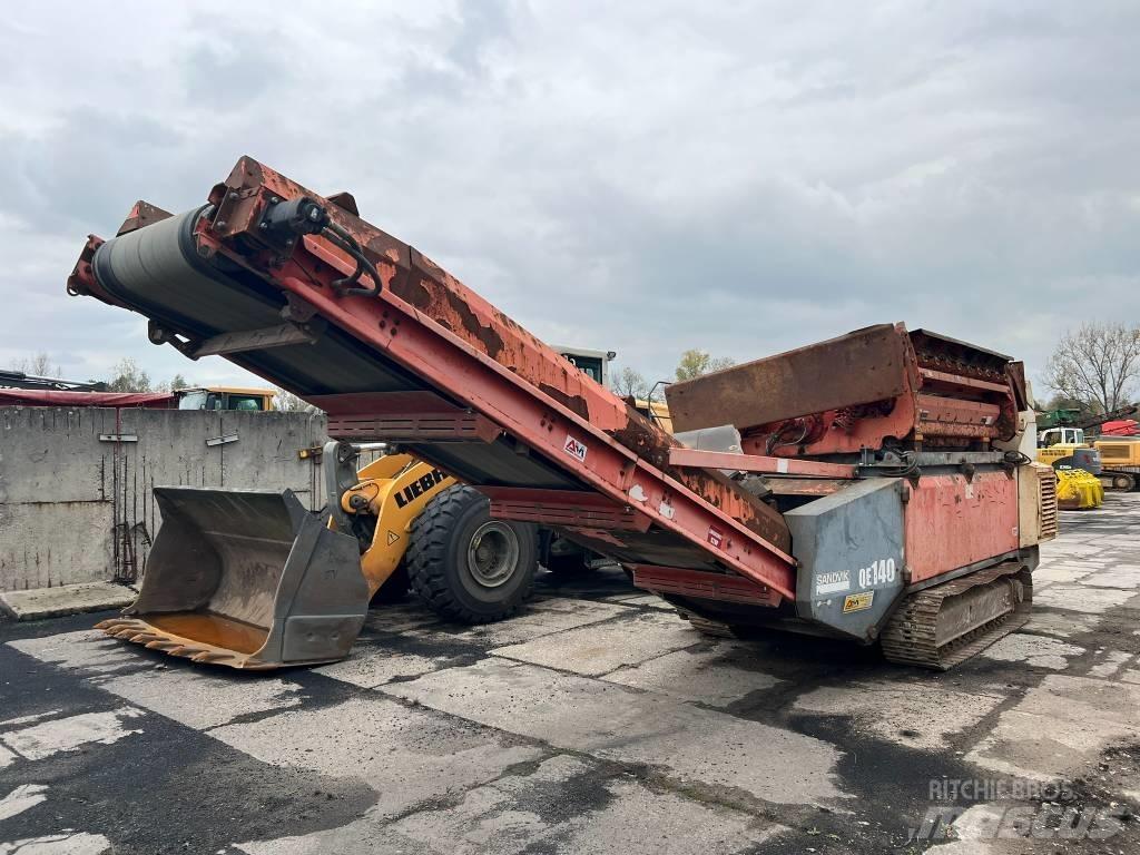 Sandvik QE 140 Třídiče
