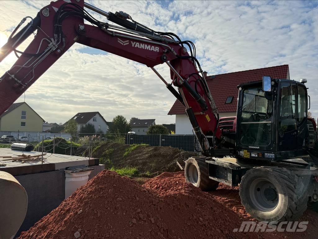 Yanmar B 110 W Kolová rýpadla