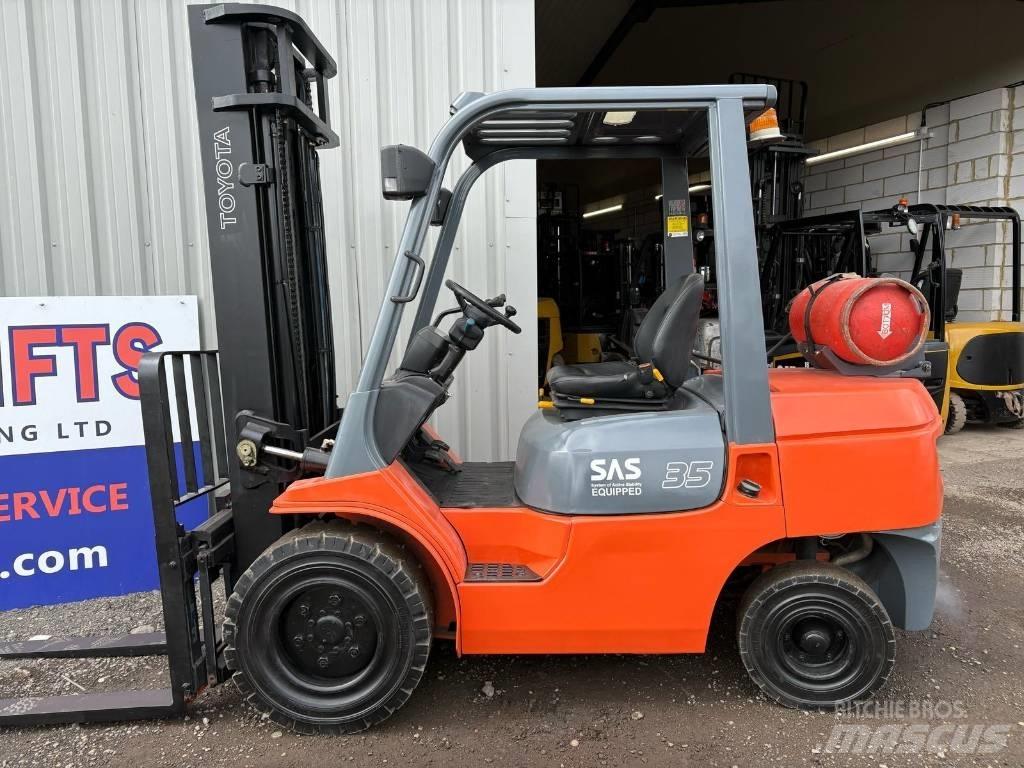 Toyota 7FGJ35 LPG vozíky