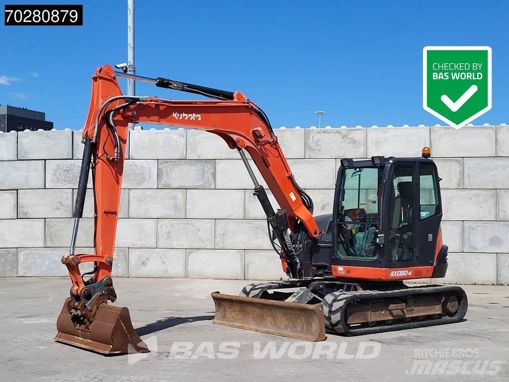 Kubota KX080-4 Pásová rýpadla