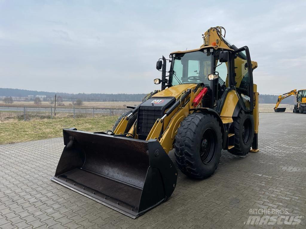 CAT 444 F2 Rýpadlo-nakladače