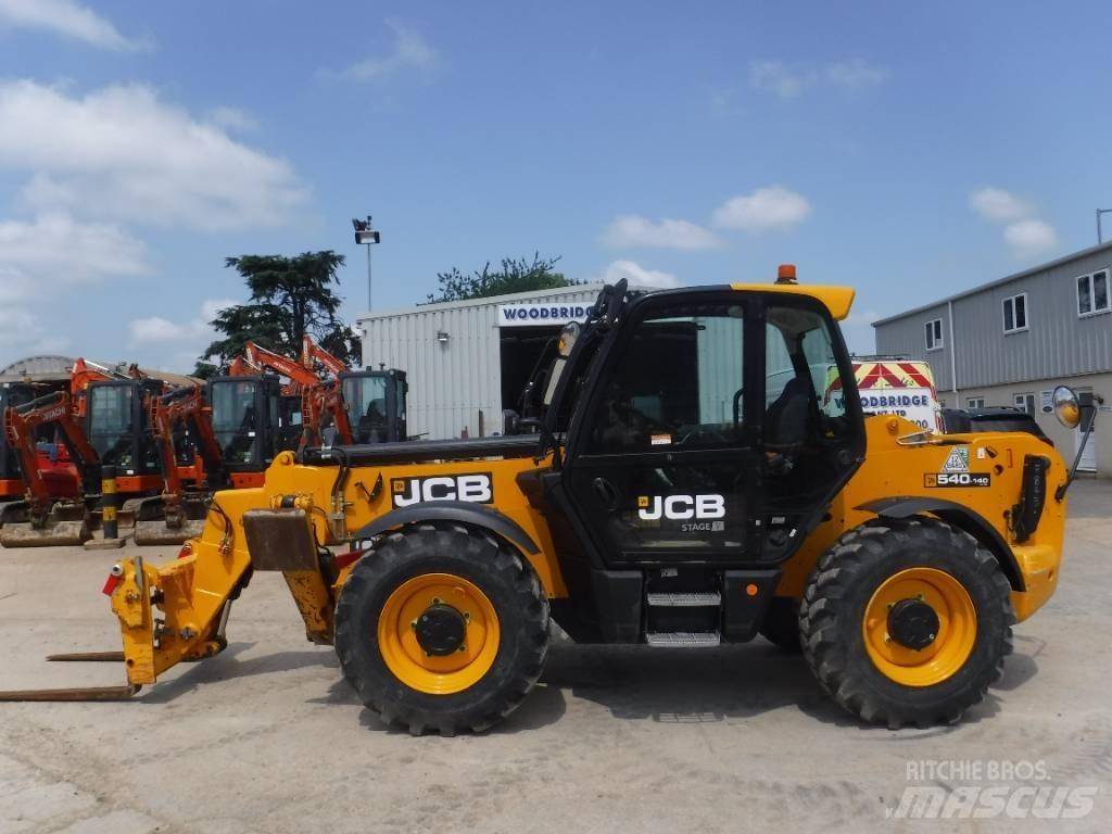 JCB 540-140 HI VIZ Teleskopické manipulátory
