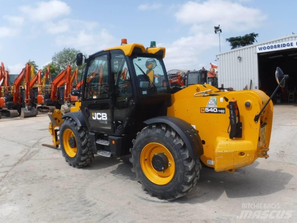 JCB 540-140 HI VIZ Teleskopické manipulátory