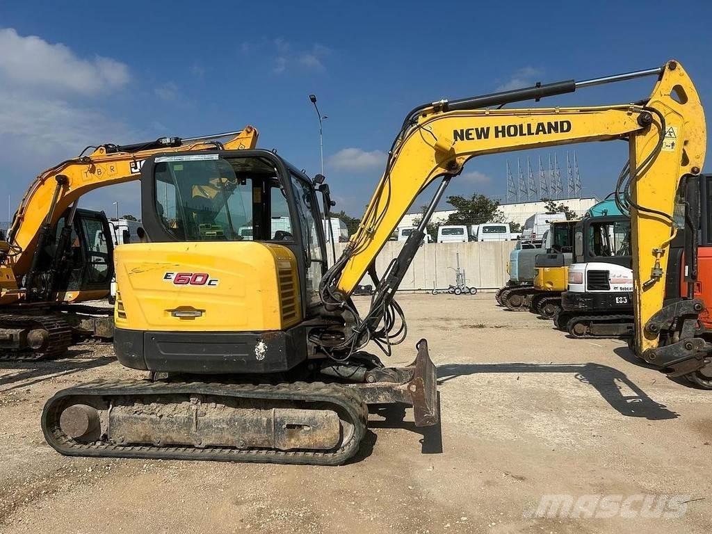 New Holland E60C Mini rýpadla < 7t